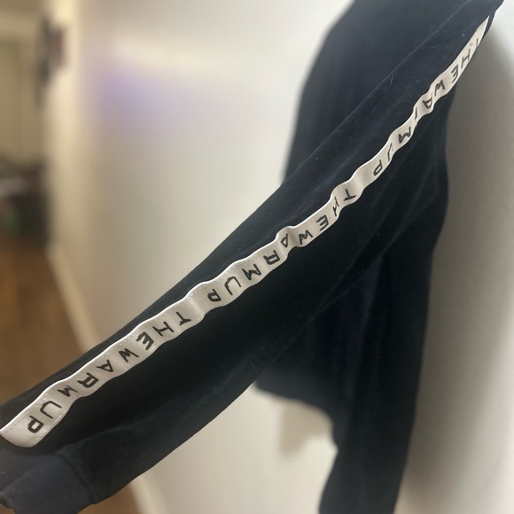 Jessica Simpson Black Sweatshirt with White Lettering - Picture 1 of 3